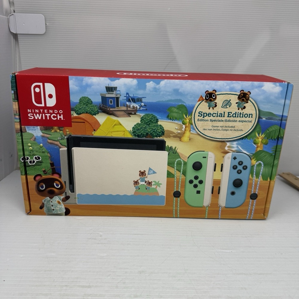Nintendo Switch Animal Crossing New Horizons Special Edition BOX & INSERTS ONLY